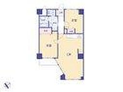 日神パレス立川第2 2LDKの間取図画像