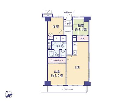 間取り図です。