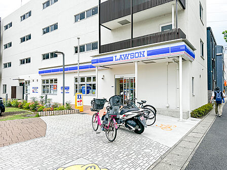 ローソンまえだパーク店まで500m 徒歩7分