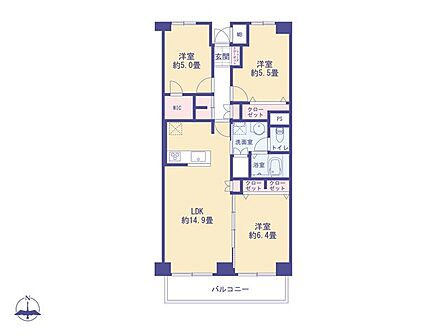 間取り図。