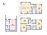 間取り：こちらの間取り図で、お部屋の配置や動線をイメージしていただけます。お部屋ごとの広さやレイアウトを参考に、生活のシーンを思い描いてみてください。