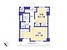 間取り：こちらの間取り図で、お部屋の配置や動線をイメージしていただけます。お部屋ごとの広さやレイアウトを参考に、生活のシーンを思い描いてみてください。