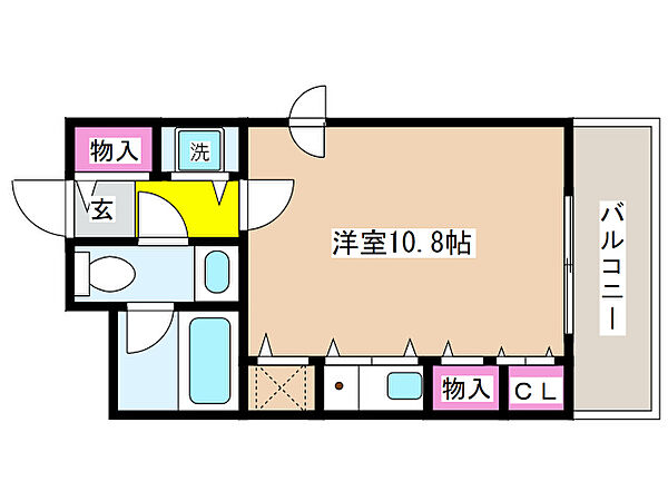 コート住吉 ｜兵庫県神戸市東灘区田中町４丁目(賃貸マンション1R・4階・26.98㎡)の写真 その2