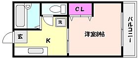 兵庫県神戸市東灘区住吉山手２丁目（賃貸アパート1K・2階・23.00㎡） その2