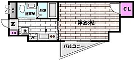 ベルエアー住吉  ｜ 兵庫県神戸市東灘区住吉宮町７丁目（賃貸マンション1K・2階・26.46㎡） その2