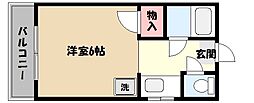 中御影ハイム 2階/-