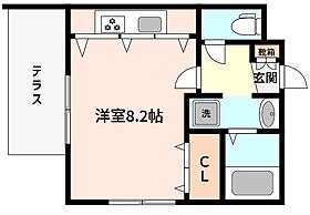 HCフラッツ魚崎  ｜ 兵庫県神戸市東灘区魚崎南町３丁目（賃貸アパート1R・1階・24.75㎡） その2