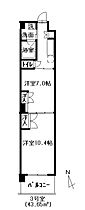 ル・クール上幟町 ９０３ ｜ 広島県広島市中区上幟町11-15（賃貸マンション2K・9階・43.65㎡） その2