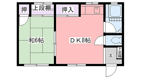 ポートマンション A102｜兵庫県西宮市西波止町(賃貸マンション1LDK・1階・30.00㎡)の写真 その2
