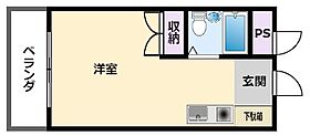 ＣＡＢＩＮＥＴ 102 ｜ 兵庫県西宮市本町（賃貸マンション1R・1階・20.00㎡） その2