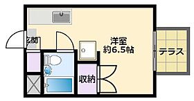 ネオフラット  ｜ 兵庫県西宮市東鳴尾町2丁目（賃貸アパート1R・1階・17.00㎡） その2