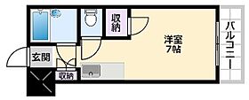 渋谷ビル  ｜ 兵庫県西宮市今津二葉町1-8（賃貸マンション1R・6階・20.39㎡） その2