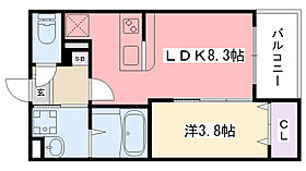 兵庫県西宮市甲子園春風町6-9（賃貸アパート1LDK・2階・30.15㎡） その2