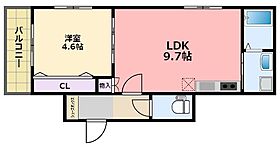 ブリリオ甲子園  ｜ 兵庫県西宮市学文殿町1丁目（賃貸アパート1LDK・2階・34.78㎡） その2