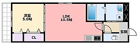 兵庫県西宮市今津野田町3（賃貸アパート1LDK・3階・37.40㎡） その2