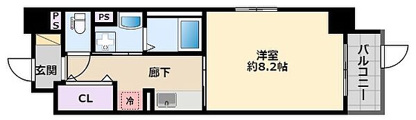 ミルト熊野 101｜兵庫県西宮市熊野町(賃貸マンション1K・1階・30.77㎡)の写真 その2
