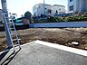 外観：前面道路＆現地土地