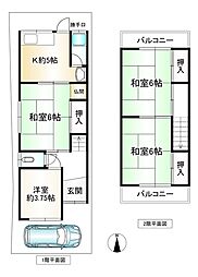 近鉄奈良線 枚岡駅 徒歩12分