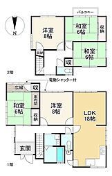 JR湖西線 大津京駅 徒歩18分