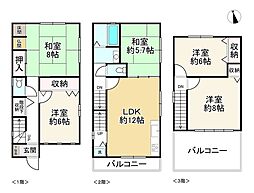 大阪府大阪市住之江区西加賀屋3丁目
