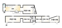 京都地下鉄東西線 椥辻駅 徒歩25分
