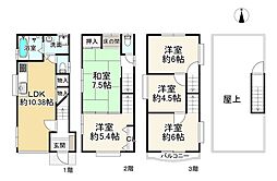 大阪府八尾市西木の本1丁目