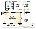 長岡天神ハイツ8棟3階1,700万円