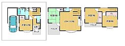 阪急宝塚本線 庄内駅 徒歩13分