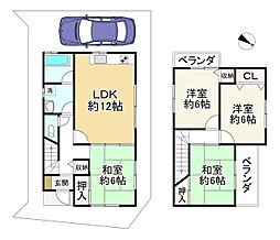 JR片町線(学研都市線) 長尾駅 徒歩13分