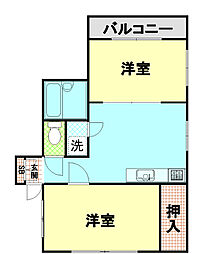 野田ハイツ 2階