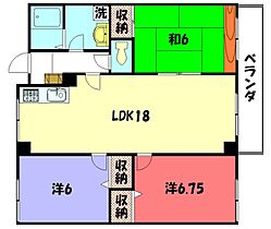 シルベーヌ北山 409 ｜ 京都府京都市左京区松ケ崎雲路町1-1（賃貸マンション3LDK・4階・74.37㎡） その2