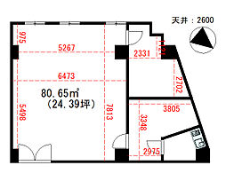 シャルマン修学院の間取図画像