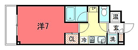 GATO D.M北山 607 ｜ 京都府京都市左京区下鴨前萩町5-6（賃貸マンション1K・6階・24.45㎡） その2