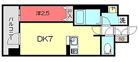 アクアプレイス京大北OX 204 ｜ 京都府京都市左京区田中大久保町33（賃貸マンション1DK・2階・26.13㎡） その2