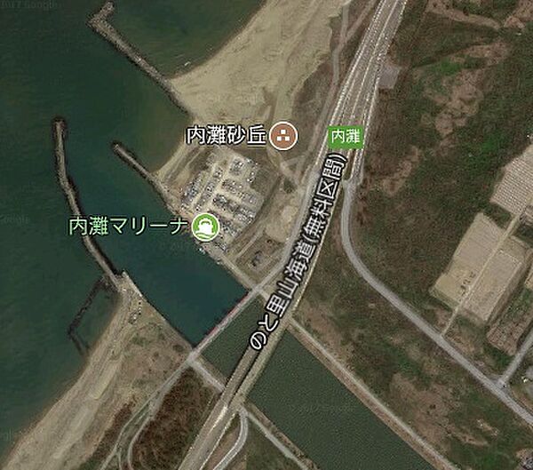 画像26:のと里山海道 内灘IC 上り 出口（1510m）