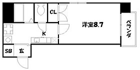 casa verde高辻  ｜ 京都府京都市下京区骨屋町（賃貸マンション1K・3階・27.30㎡） その2