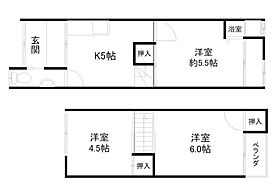 向島立河原町貸家  ｜ 京都府京都市伏見区向島立河原町（賃貸一戸建3K・--・41.78㎡） その2