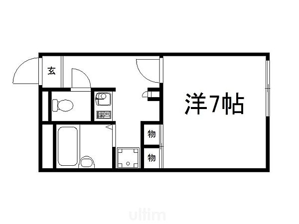 レオパレス高瀬川 ｜京都府京都市伏見区毛利町(賃貸アパート1K・2階・20.28㎡)の写真 その1