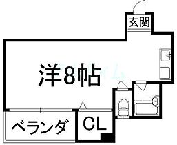 ハイムエルベ  ｜ 京都府京都市下京区南八百屋町（賃貸マンション1K・3階・20.00㎡） その2