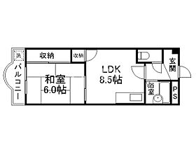 セレーノ塔南  ｜ 京都府京都市南区吉祥院前田町（賃貸マンション1LDK・2階・37.00㎡） その2