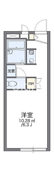 レオパレスファースト ｜京都府京都市南区上鳥羽南戒光町(賃貸アパート1K・2階・19.87㎡)の写真 その2