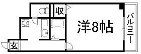 ベレヴュー鴨川  ｜ 京都府京都市下京区下二之宮町（賃貸マンション1K・4階・25.64㎡） その2