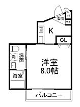 GRANDCASA OYAKE  ｜ 京都府京都市山科区大宅古海道町（賃貸アパート1K・1階・19.67㎡） その2