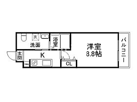 THE GARNET SUITE RESIDENCE山科WE  ｜ 京都府京都市山科区厨子奥矢倉町（賃貸マンション1K・3階・24.90㎡） その2