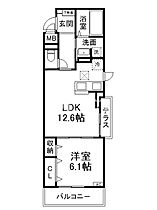 グランクレスタ　シェル  ｜ 京都府京都市南区久世殿城町（賃貸アパート1LDK・1階・45.39㎡） その2