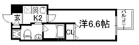 プレサンスNEO京都烏丸  ｜ 京都府京都市下京区塩竈町（賃貸マンション1K・3階・22.52㎡） その2