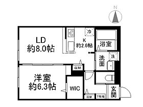 FELICE 七本松  ｜ 京都府京都市上京区三番町（賃貸アパート1LDK・1階・43.15㎡） その2