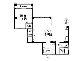 Mビル  ｜ 京都府京都市上京区東町（賃貸マンション1LDK・6階・50.30㎡） その2