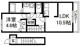 シャルメーヌ城南  ｜ 京都府京都市伏見区竹田醍醐田町（賃貸アパート1LDK・2階・42.84㎡） その2