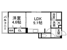 D-ROOM富野乾垣内  ｜ 京都府城陽市富野乾垣内（賃貸アパート1LDK・1階・35.29㎡） その2